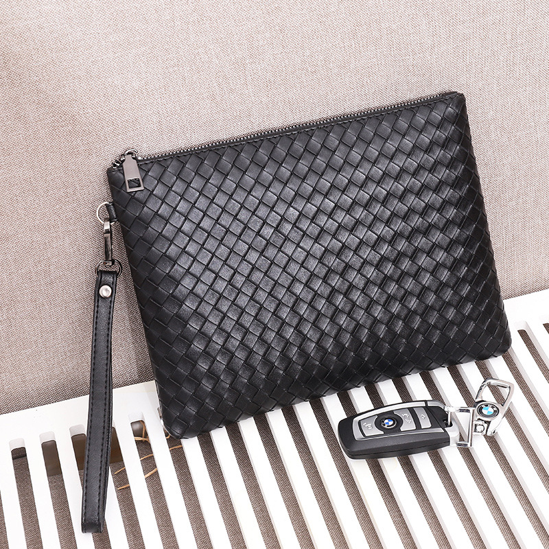 Premium Leather Briefcase for Men Large Capacity Casual Handbag & Stylish Clutch Bag for Professionals