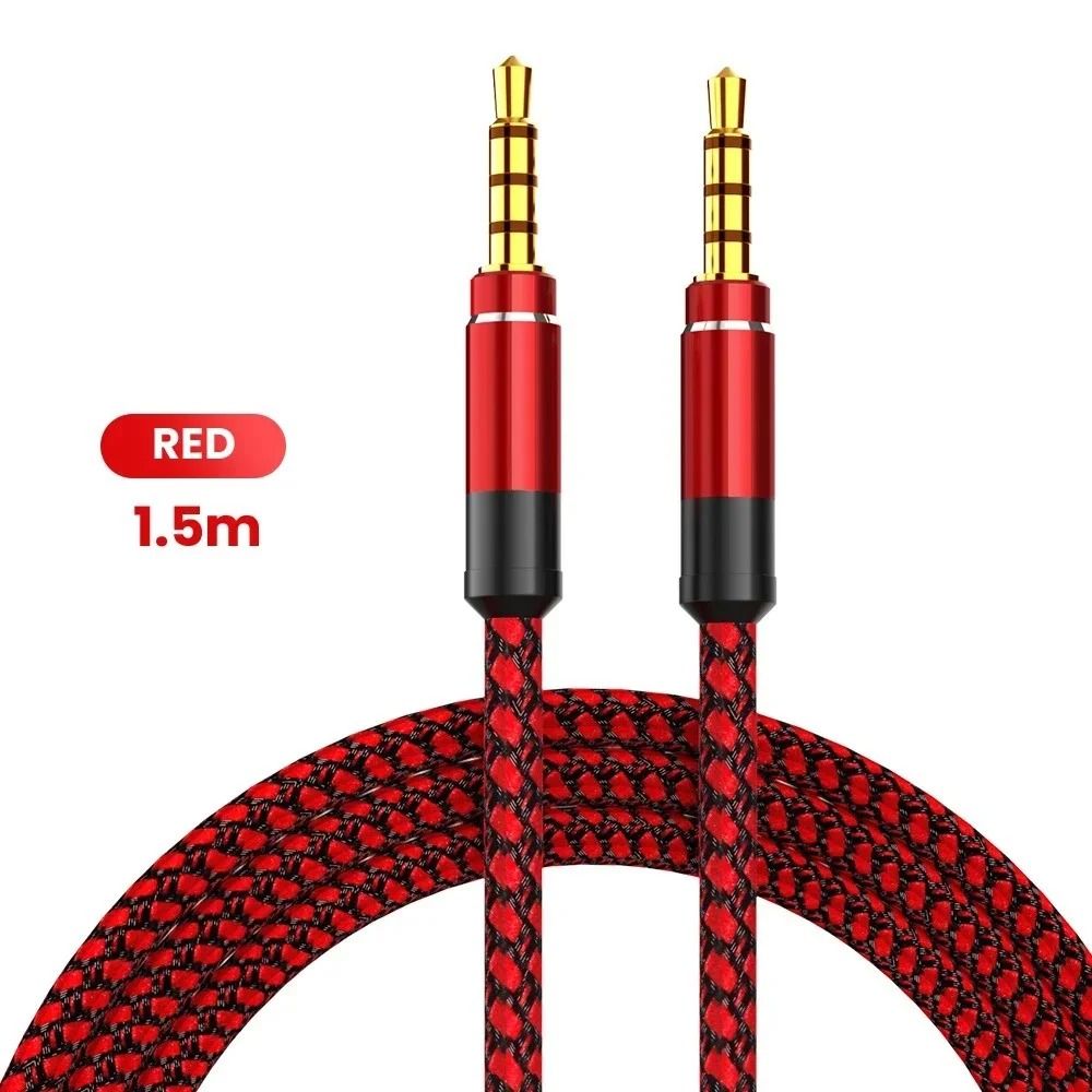 Universal 3.5mm Male-to-Male Auxiliary Audio Cable