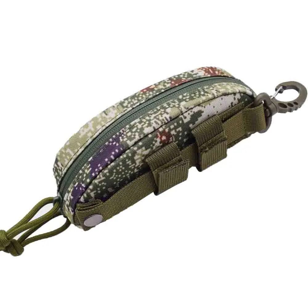 Tactical Molle Hard Shell Glasses Pouch Shockproof Eyewear Case