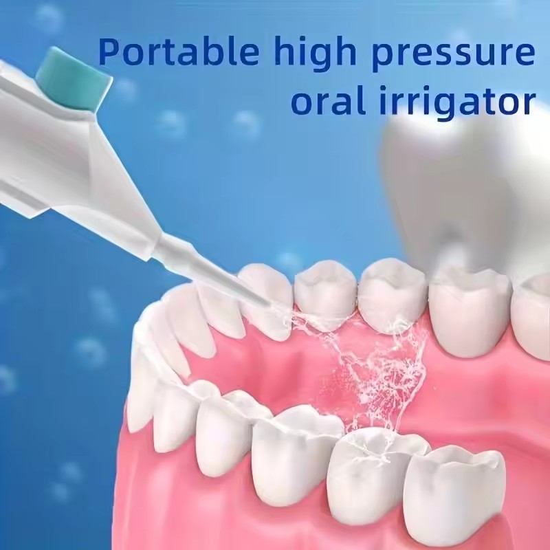 Portable Water Flosser Manual Oral Irrigator Water Toothpick