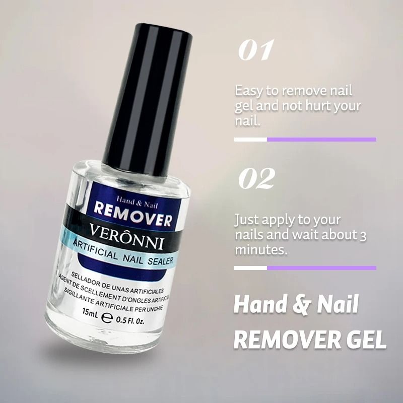Gel Polish Removal and Surface Cleanser Liquid