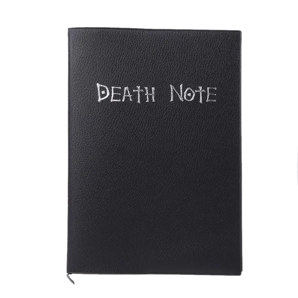 Anime Themed Death Note Notebook, School Writing Journal, Diary, Cosplay Prop for Fans