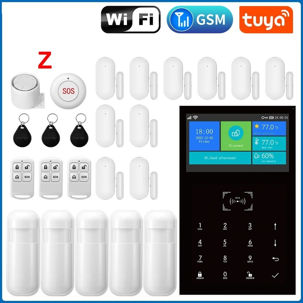 Smart 4.3 Inch WiFi GSM Command Center