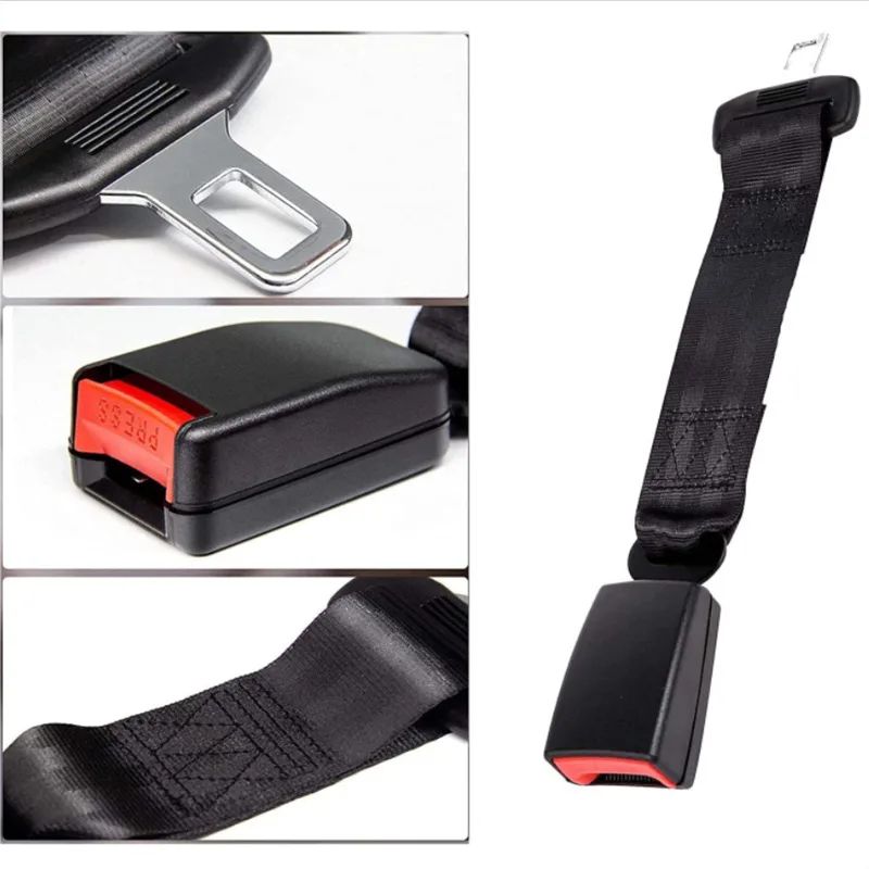 Pregnancy Car Seat Belt Adjuster & Extender – Maternity Safety Harness, Adjustable Belly Protection Buckle