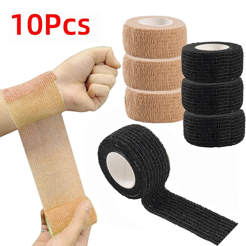 Multi-Purpose Self-Adhesive Athletic Wrap (10-Roll Set)