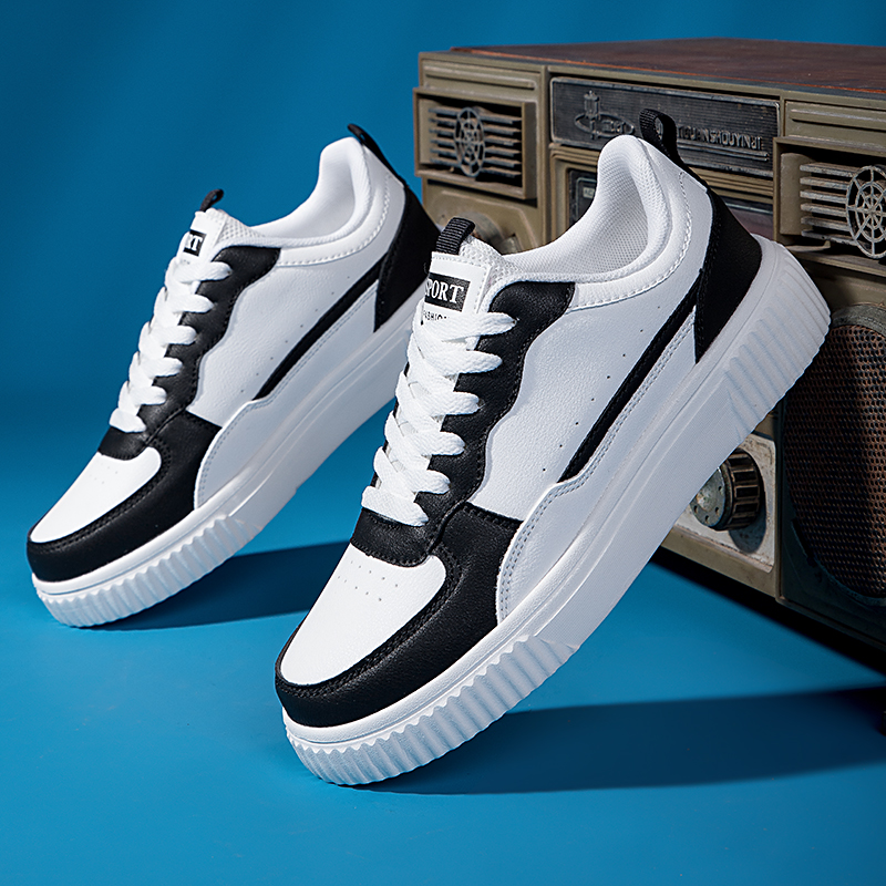 Men's Sports Sneakers, Trendy Campus Shoes for Summer with EVA Outsole, Unisex Air Force Style Comfort