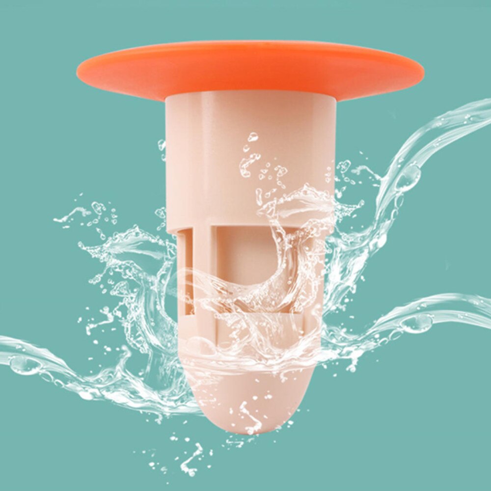 Silicone Floor Drain Deodorizer Sewer Odor Stopper Anti Cockroach Drain Cover