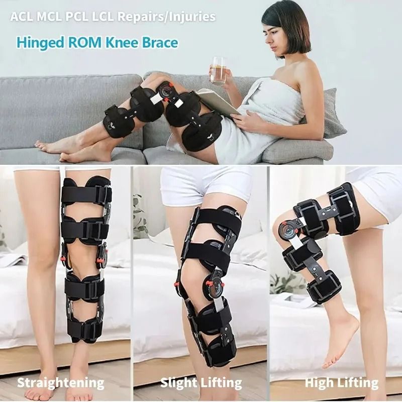 Orthopedic Adjustable Hinged ROM Knee Stabilizer