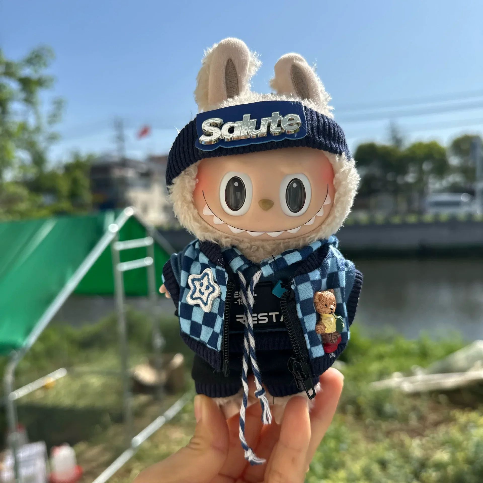 K-Pop Idol Mini Doll Outfit – Korean Style Plush Doll Clothes & Accessories for EXO, Labubu V1 V2, Collectible Dolls