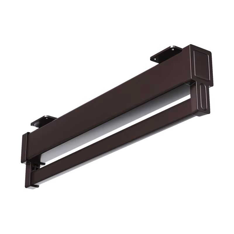 Space-Saving Expandable Sliding Pants Rack