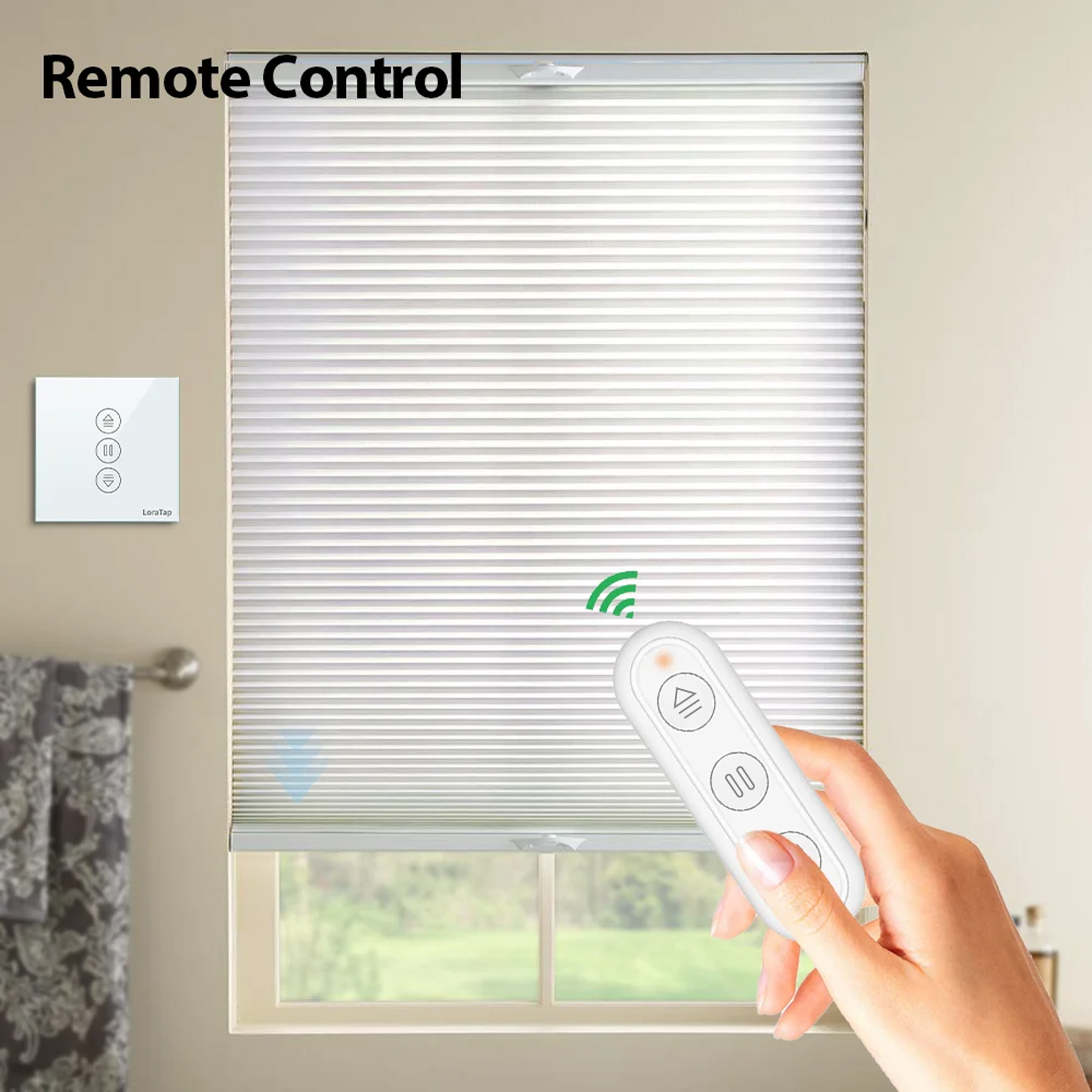Smart Life WiFi Roller Shutter Curtain Switch, Remote Control, Google Home, Alexa Echo Compatible