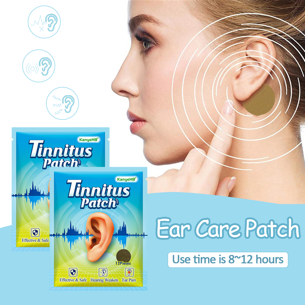 Portable Tinnitus Relief Patch for Ear Ringing, Hearing Support and Daily Ear Care