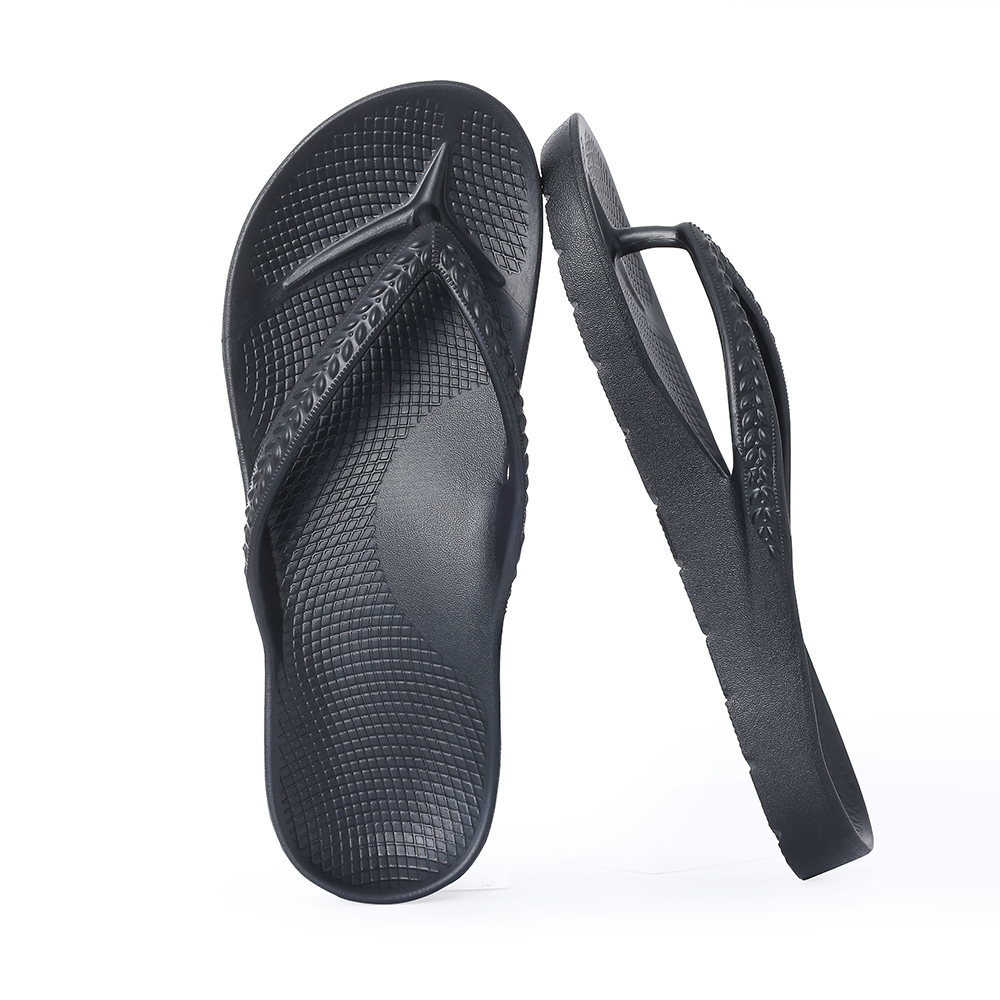 Crestar Orthopedic Flip Flops for Men and Women, Arch Support Sandals, Light Beach Slippers for Plantar Fasciitis Relief