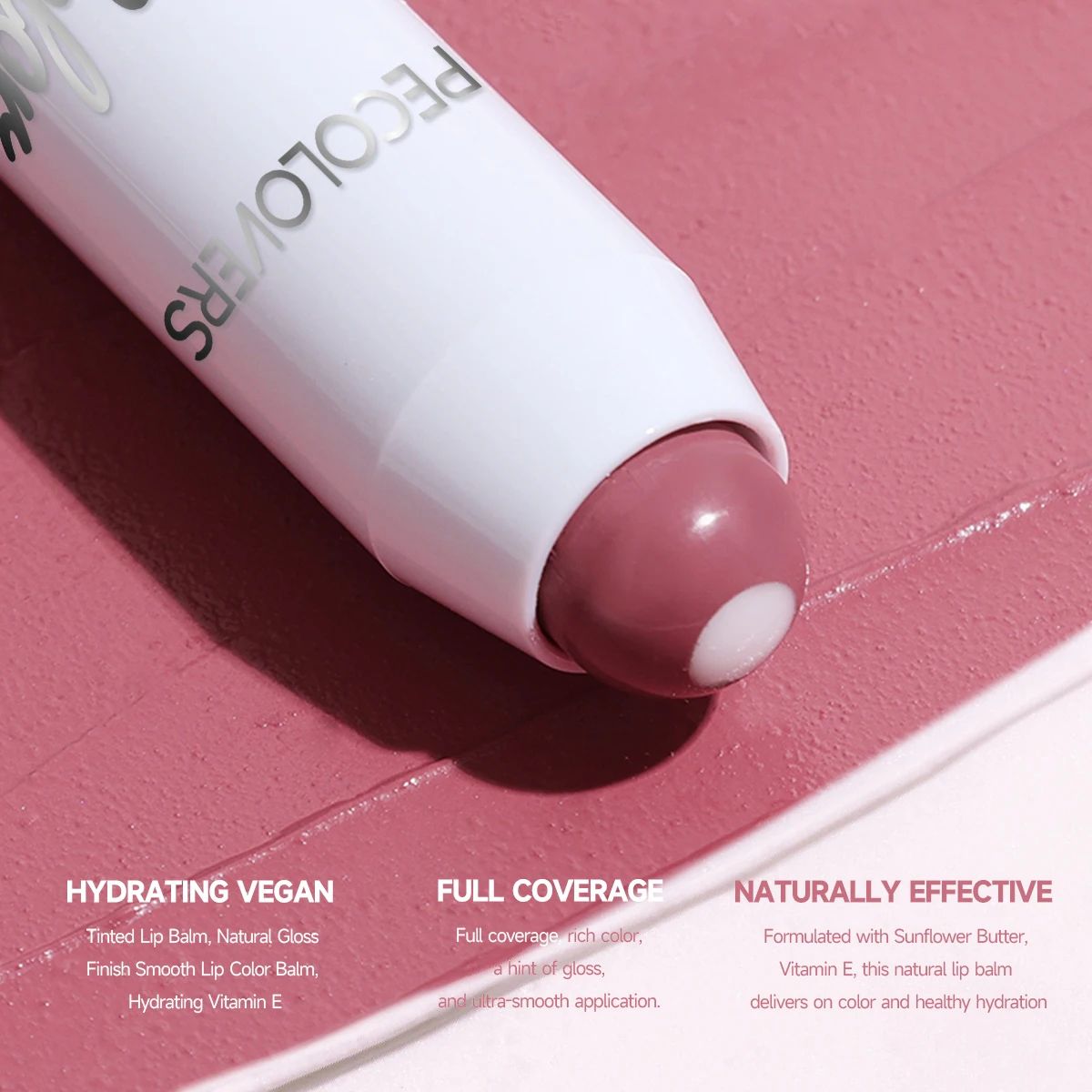 Moisturizing Rotating Lip Gloss Pen – Long Lasting Waterproof Gloss Lipstick