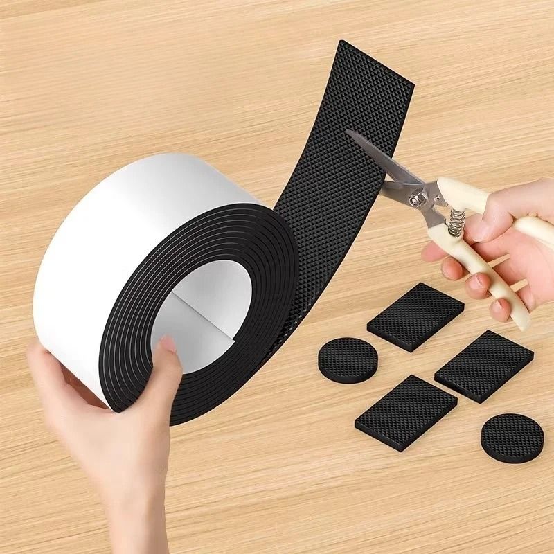 DIY Anti Slip Furniture Pads Self Adhesive Non Slip Mute Mats Table Chair Foot Protection Pad