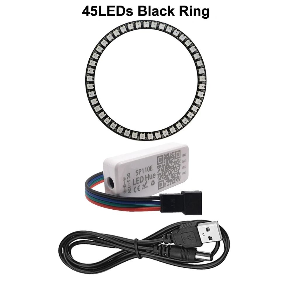 WS2812B Addressable RGB LED Pixel Ring Kit