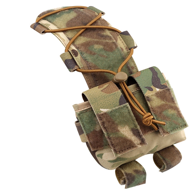 Tactical Helmet Counterweight Pouch with Battery Storage for Fast Helmet Gear