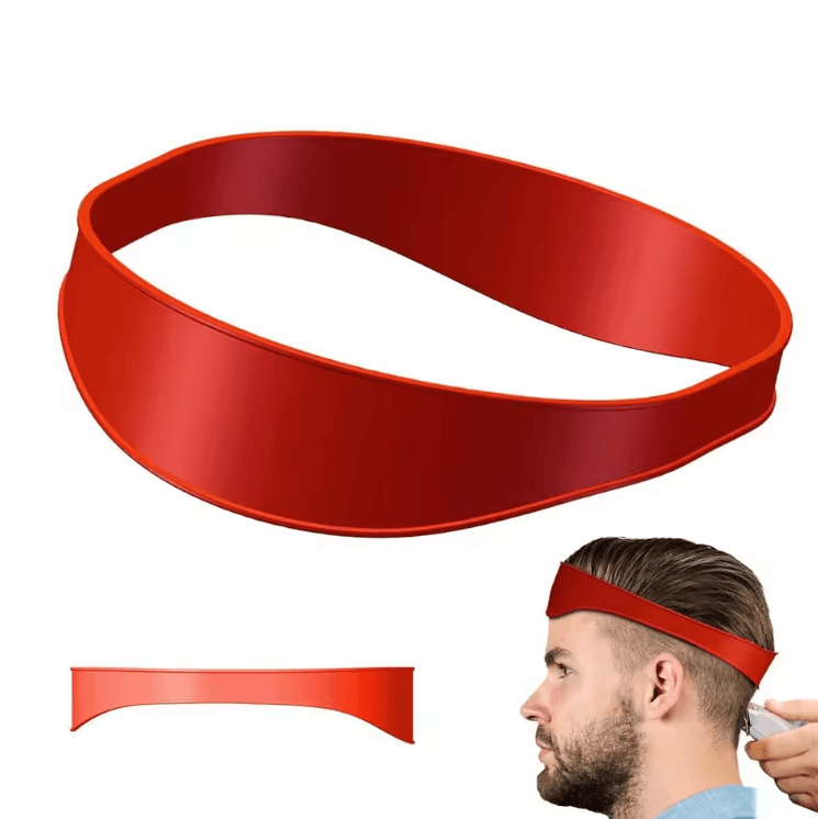 EdgeMaster Silicone Neckline Shaving Template & Hair Cutting Guide