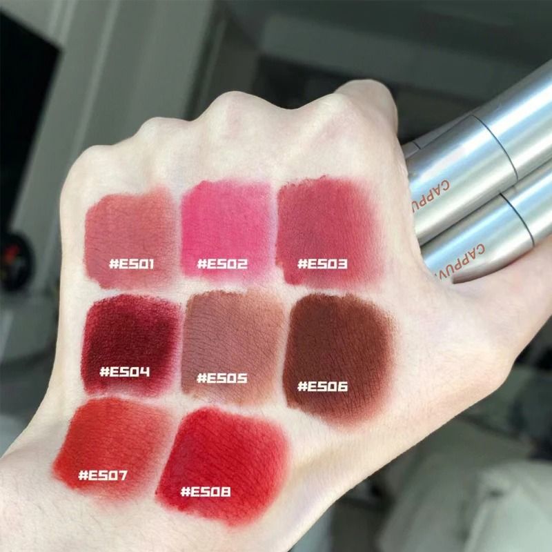 Silicone Velvet Matte Waterproof Lip Gloss Non-Stick Cup Liquid Lipstick