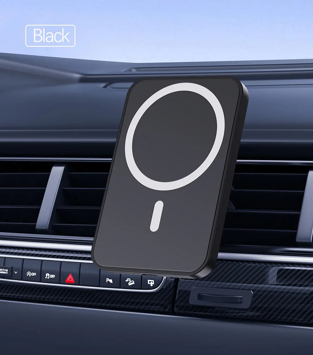 Magsafe Magnetic Car Charger, Wireless Phone Holder, Fast Car Charging Stand