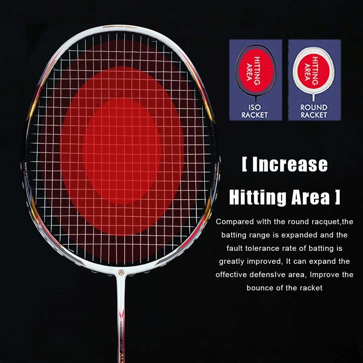 Ultra Light Professional Badminton Racket for All Skill Levels