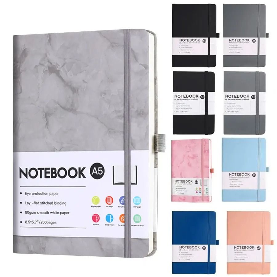 Professional A5 Paper Notebook – Thickened Page Executive Planner & Compact Lightweight Office Journal