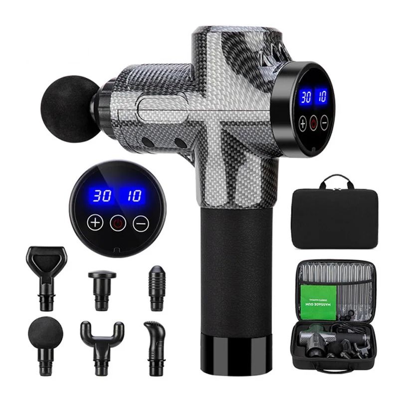 30-Level Percussion Massage Gun – Professional Deep Tissue Fascial System