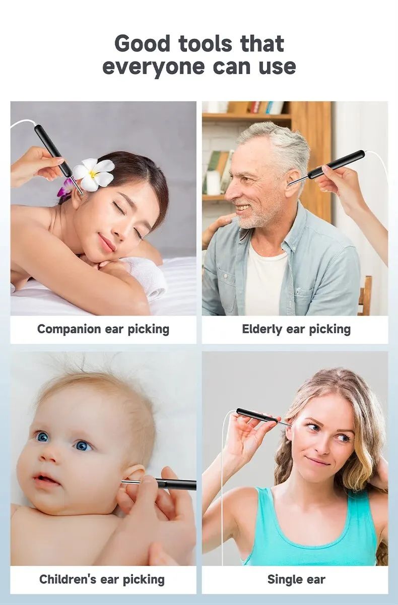Smart Ear Wax Removal Camera Tool