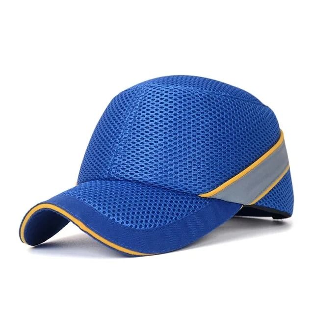 Hi Viz Mesh Bump Cap Baseball Style Safety Helmet