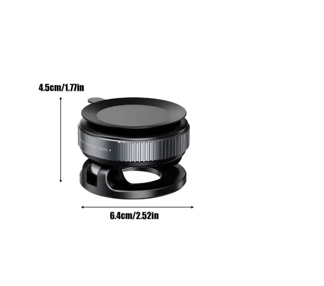 360 Degree Magnetic Car Dashboard Phone Holder Foldable Suction Mount