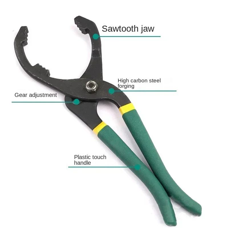 Adjustable Oil Filter Pliers Wrench