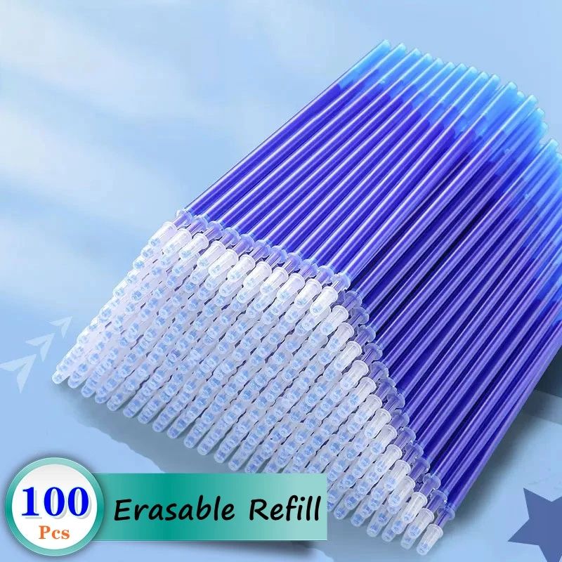 Precision 0.5mm Erasable Gel Pen Refills – Smooth Writing Washable Ink Refills for School & Office (30/50/100 Pack)