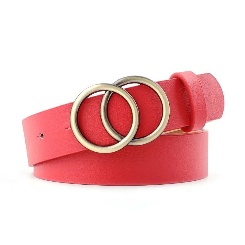Women's Leopard Print Designer Belt with Leather Ring Buckle – Luxury Animal Print Waist Belt
