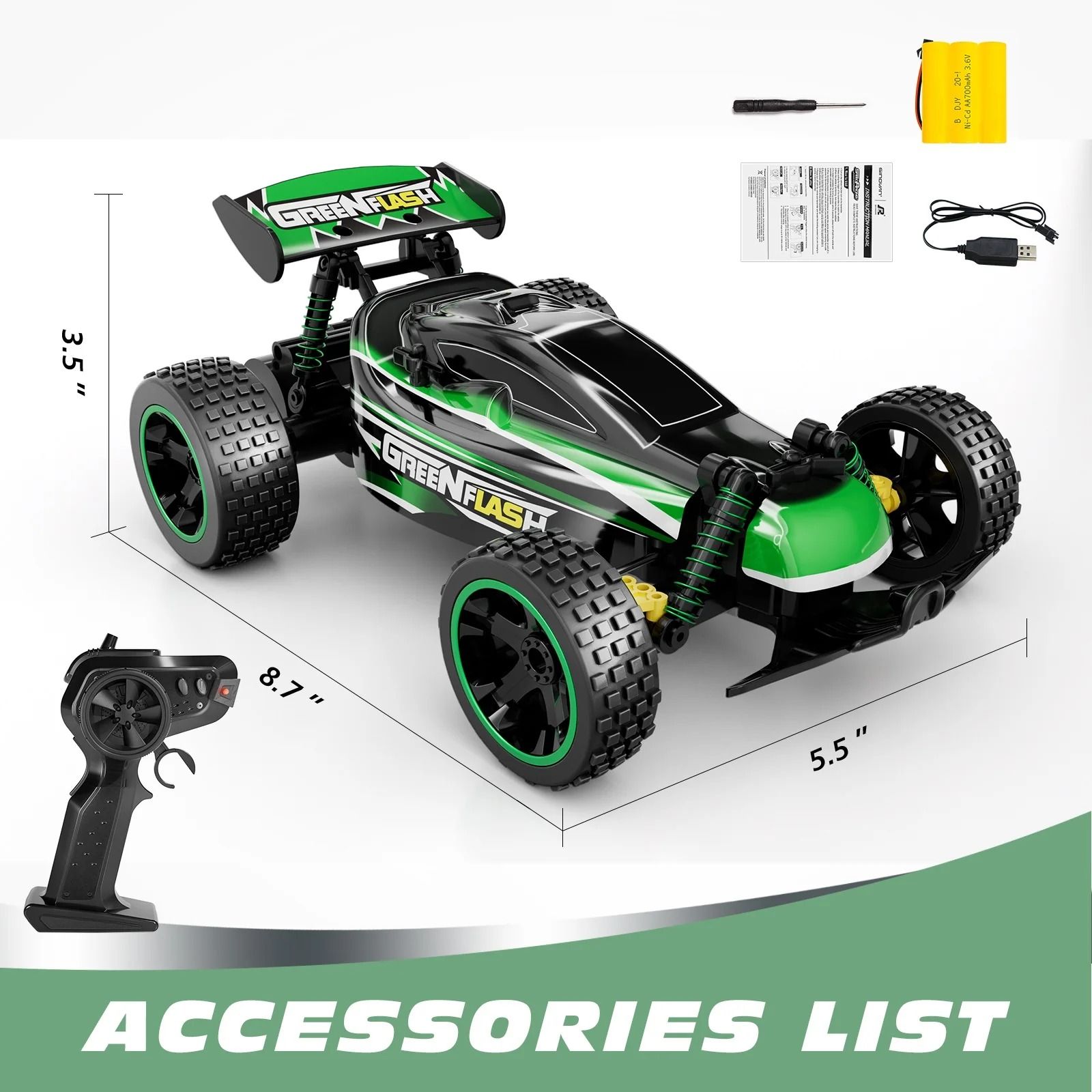 High Speed 1 18 RC Car 20kmh Remote Control Drift Car with Rechargeable Battery