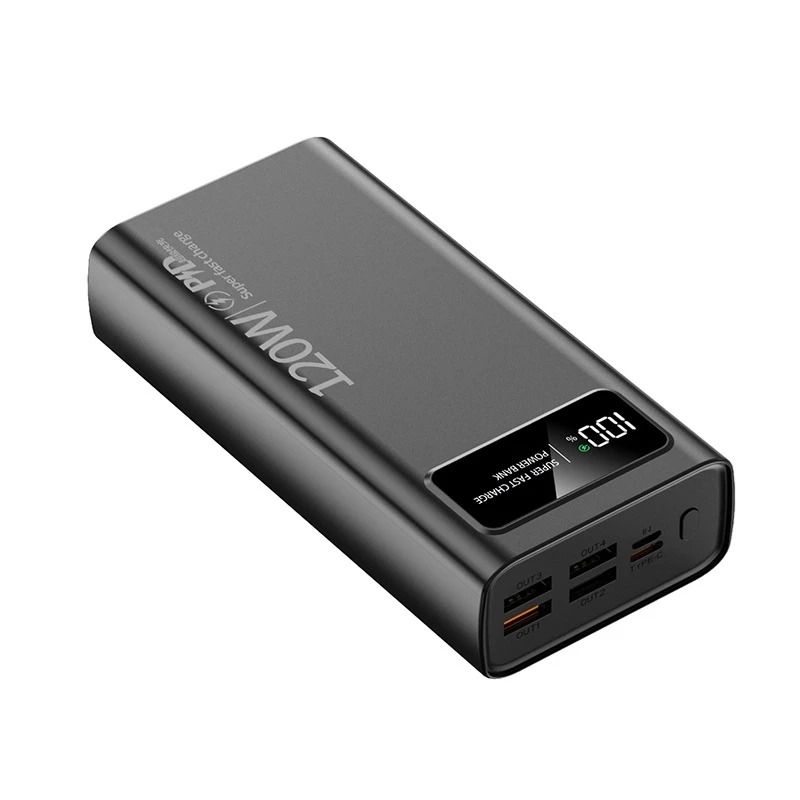 120W Super Fast Charging Power Bank – 50000mAh Ultra-High Capacity – Digital Display Pro Power Station