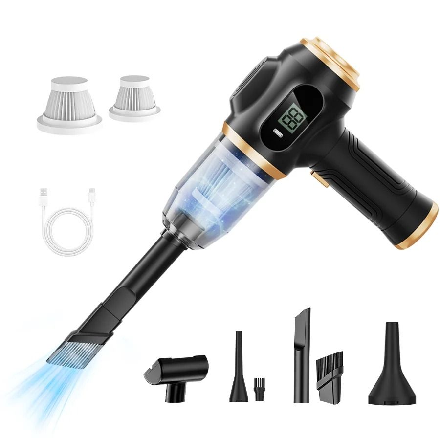 Cordless Handheld Multi-Functional Vacuum – High-Suction Home & Car Cleaner for Dust, Debris & Pet Hair