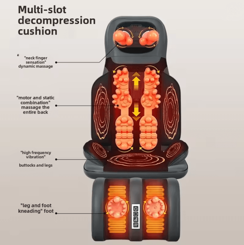 ReclineEase 5 in 1 Folding Massage Chair Full Body Massager