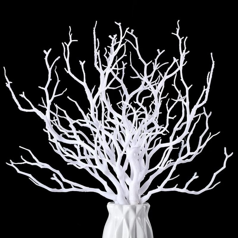 Artificial Antler Tree Branches | Decorative Winter Twig Plants | Modern Christmas & Wedding Table Decor