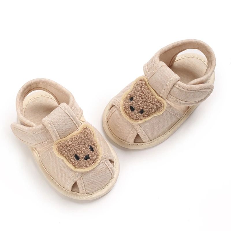 Cute Bear Soft Sole Infant and Toddler Sandals First Step Shoes