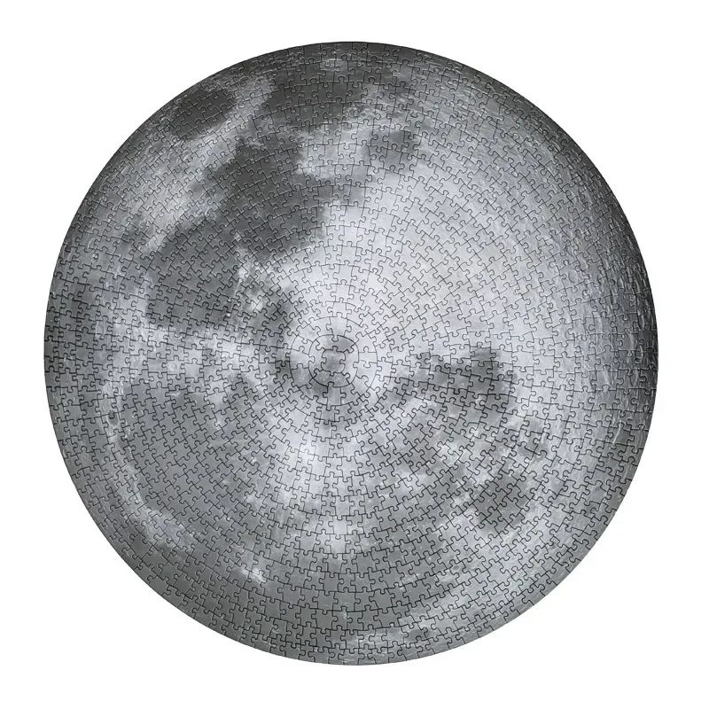 1000 Piece Space Moon Earth Puzzle Matte Finish Giant Galaxy Wall Art Jigsaw