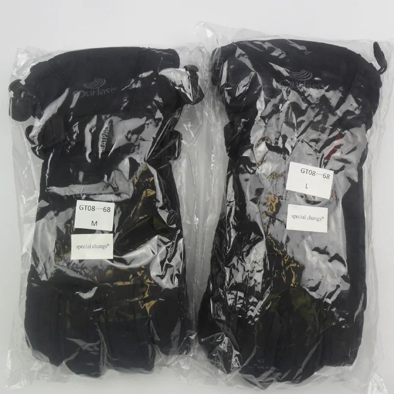 Men Waterproof Winter Ski Gloves Warm Snow Gloves