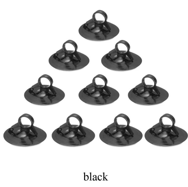 ClearGrip 45mm PVC Suction Cup Hooks Reusable Rubber Sucker Set