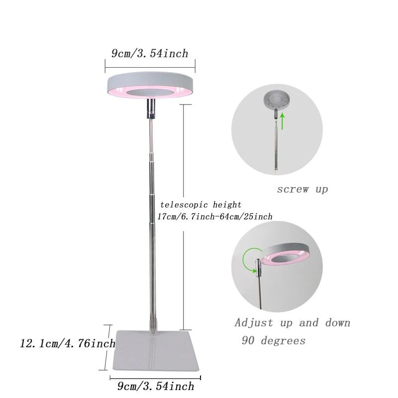 Full Spectrum Telescopic LED Plant Growth Light