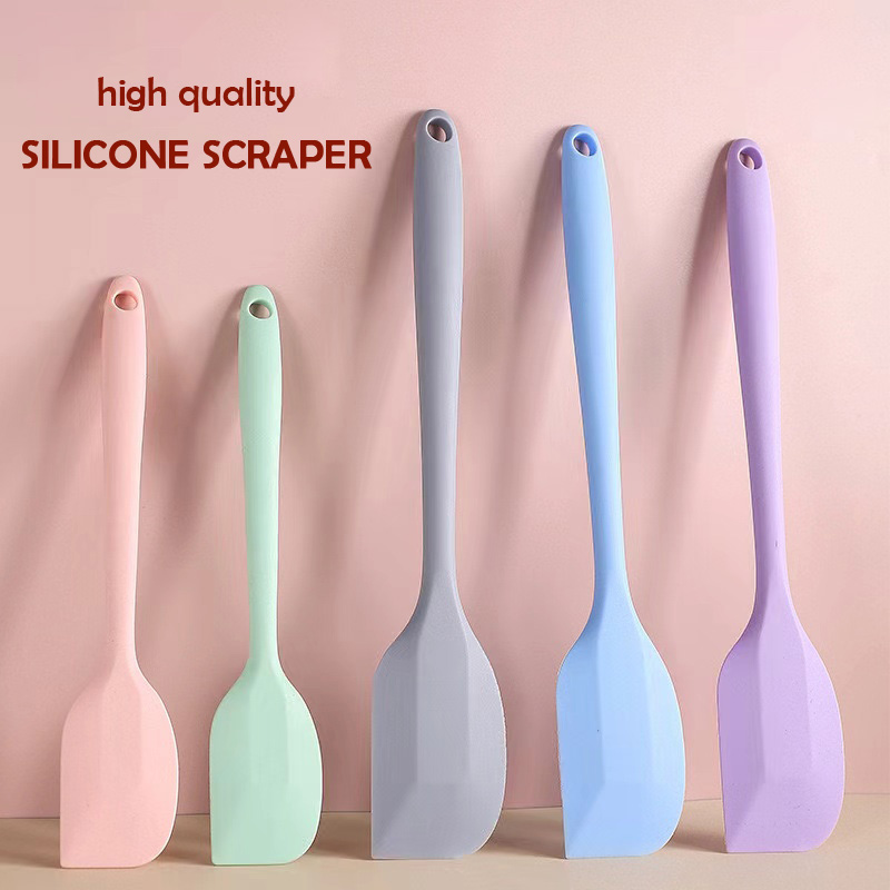 Silicone Cream Spatula Set Non-Stick & Heat-Resistant Baking Tool for DIY Cakes & Kitchen Use