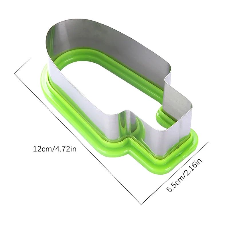 Creative Watermelon Popsicle Cutter Mold – Fun Fruit Cutter Shapes & Watermelon Slicer Tool