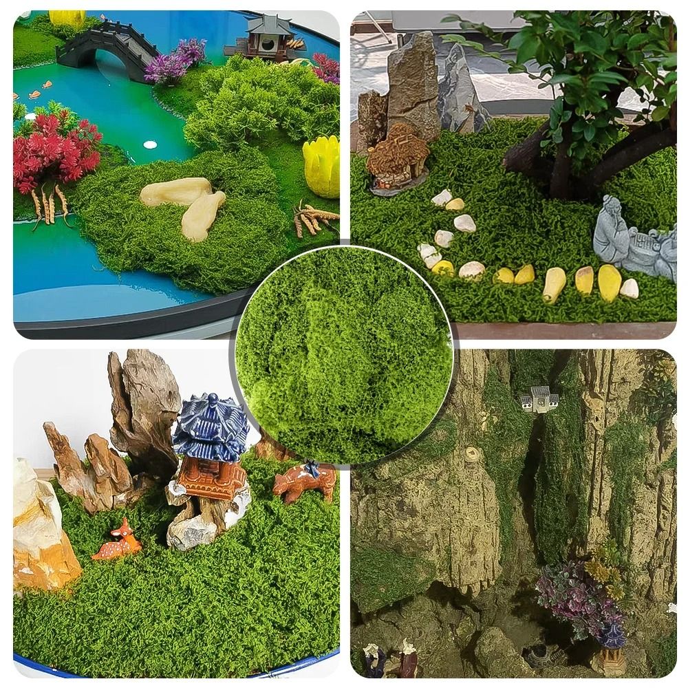 Botanical Architectural Eternal Life Simulated Moss