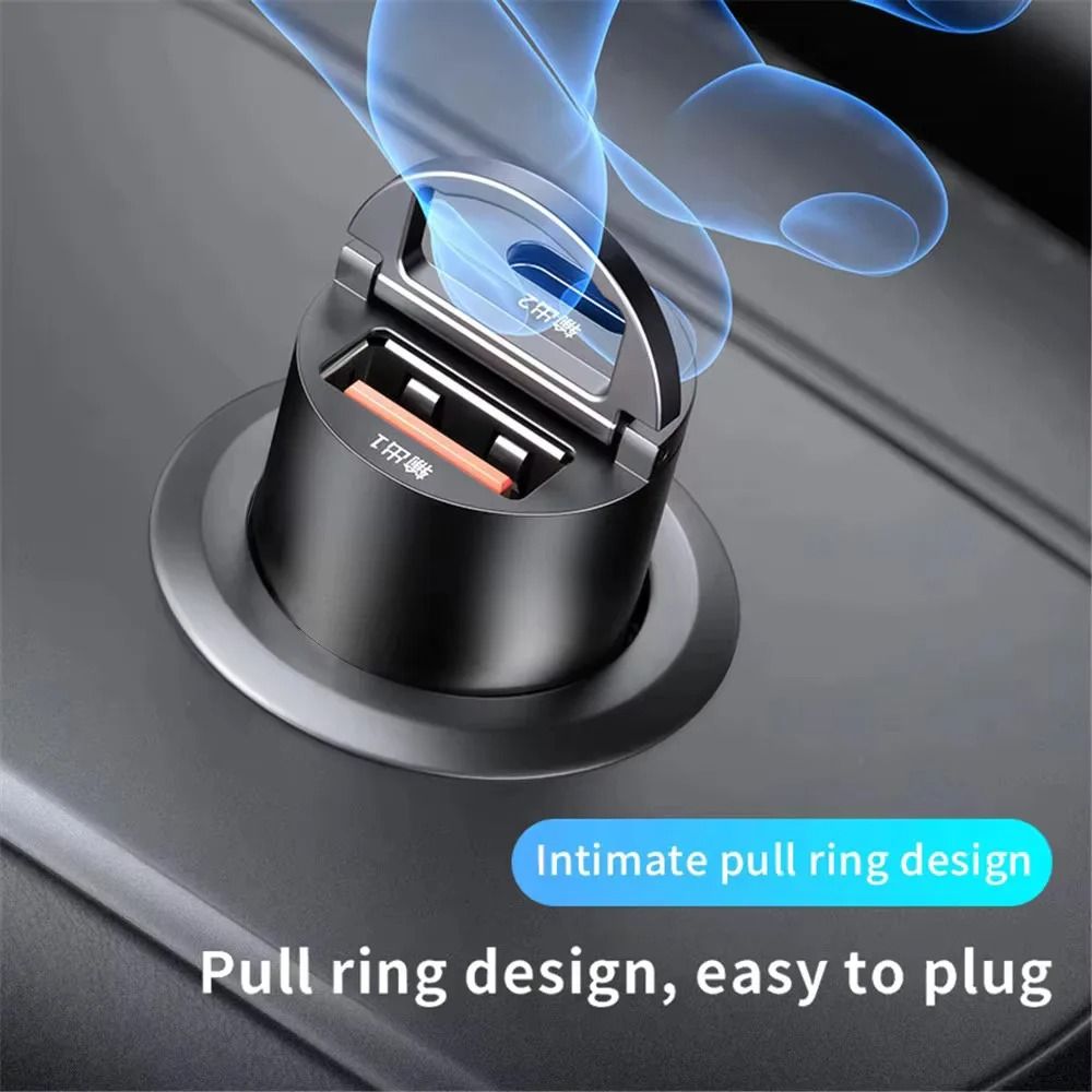 Ultra-Compact High-Output QC 3.0 & PD Fast Car Charger