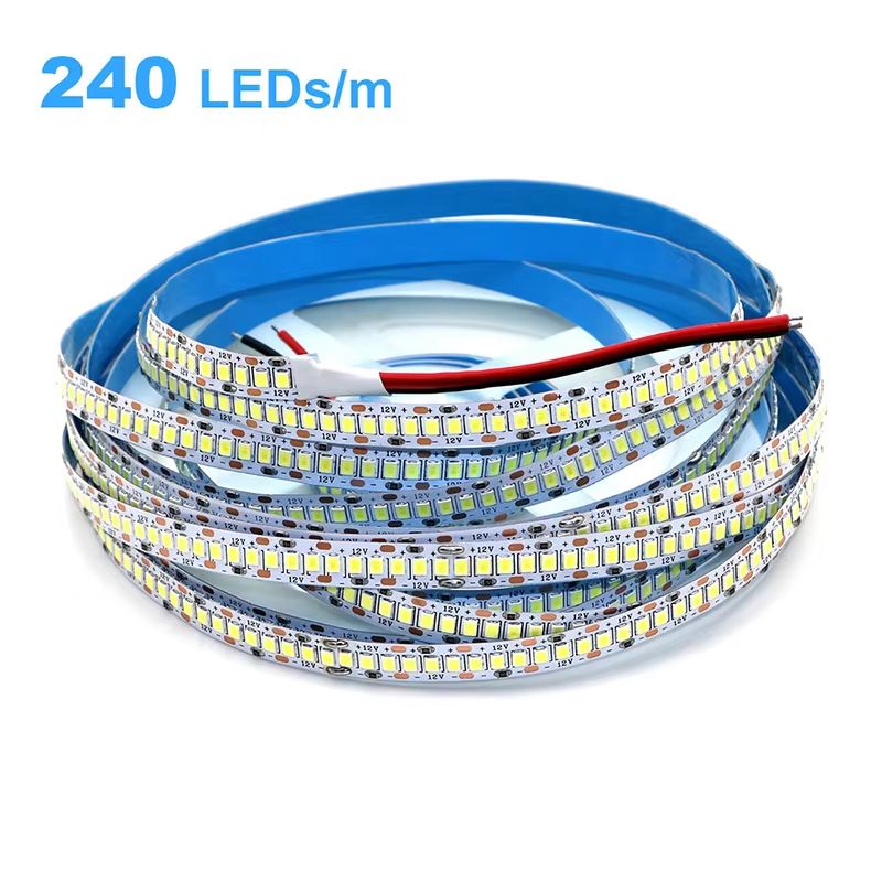 LumiFlex 2835 LED Strip Light – 5M Flexible Waterproof Light Strip DC12V/24V, 300–1200 LEDs, Cuttable Home Lighting Bar