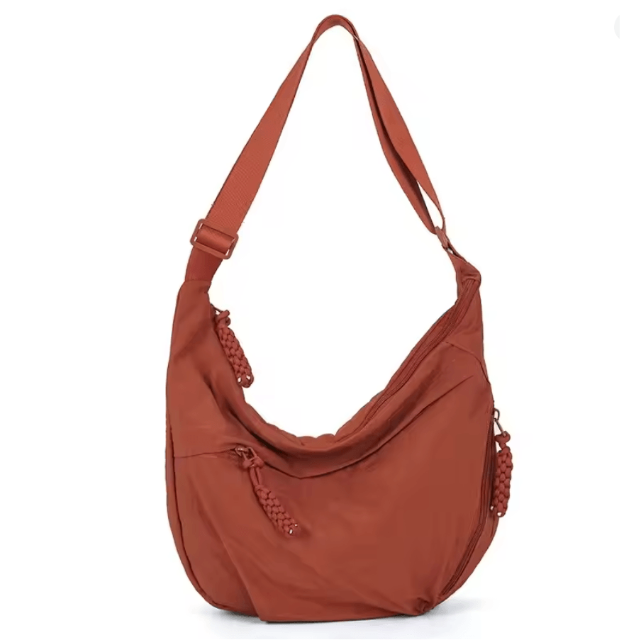 High Capacity Nylon Shoulder Crossbody Bag for Women