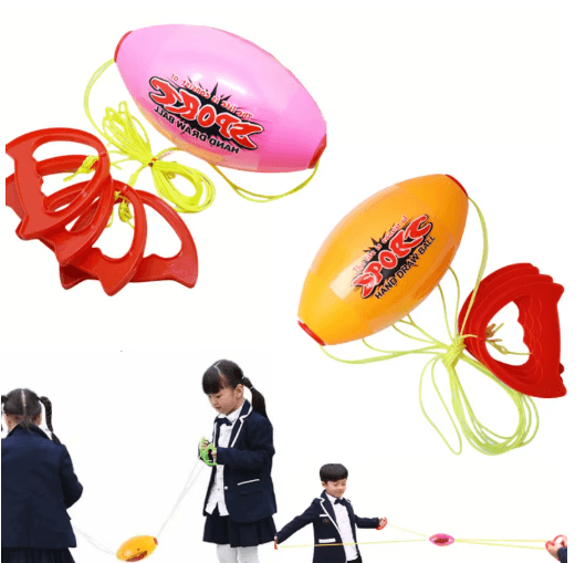 Elastic Reaction Training Ball – Hand Pull Reflex & Arm Strength Exercise Toy